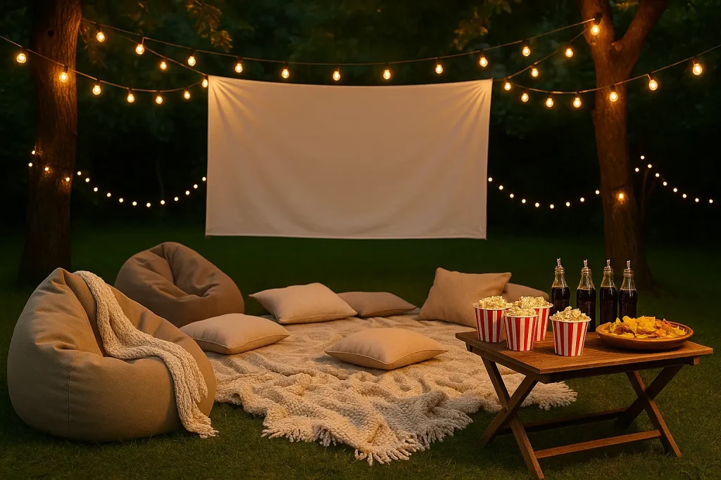 Backyard Movie Night