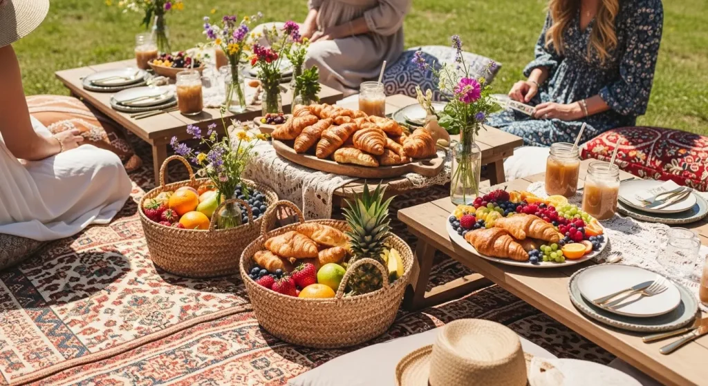 Bohemian Picnic Brunch