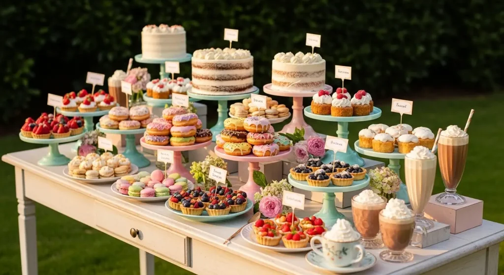 Dessert Garden backyard setting