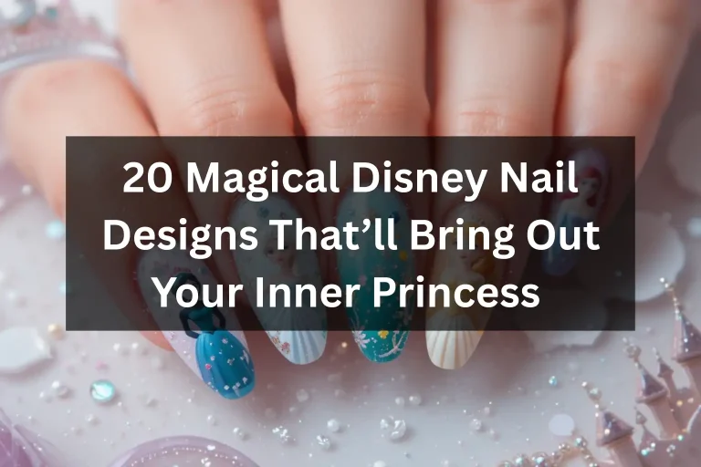 20 Magical Disney Nail Designs That’ll Bring Out Your Inner Princess 1 Disney Nail Design