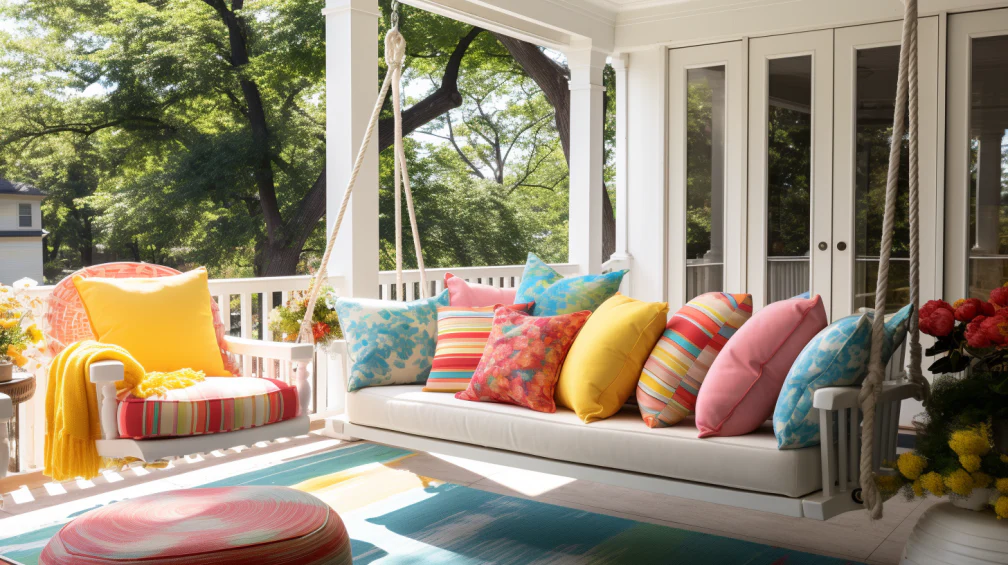 Dress It Up with Throw Pillows and Textiles