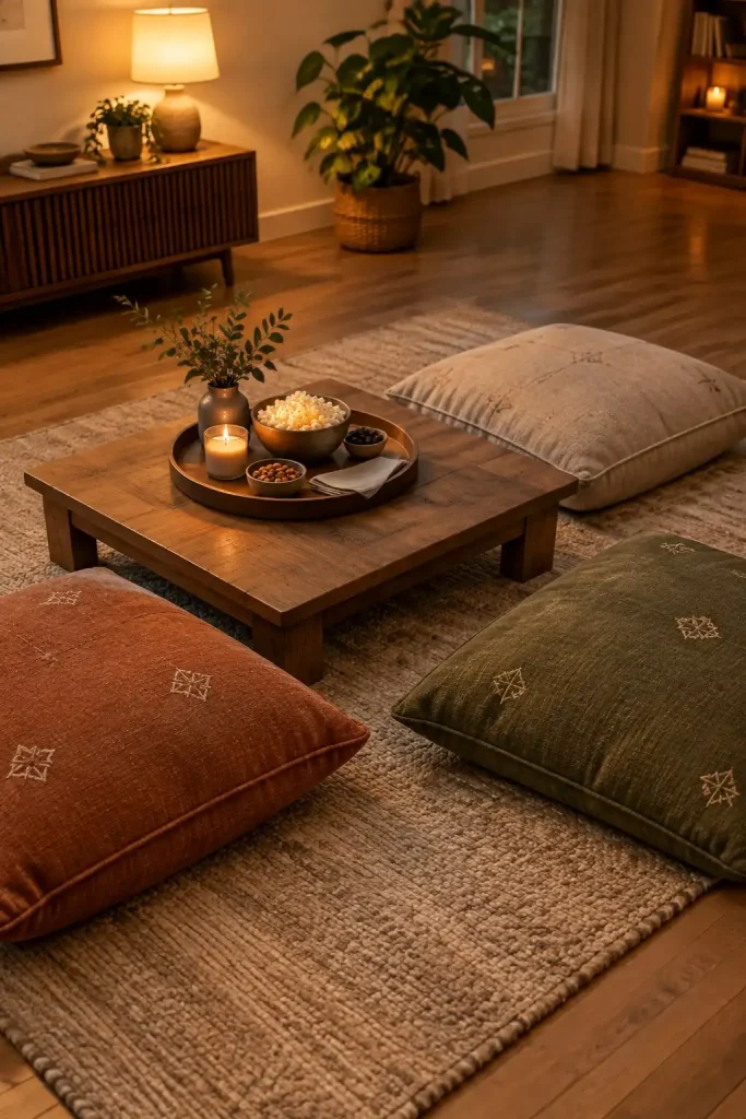 Oversized Floor Cushions for Relaxed Lounging 1