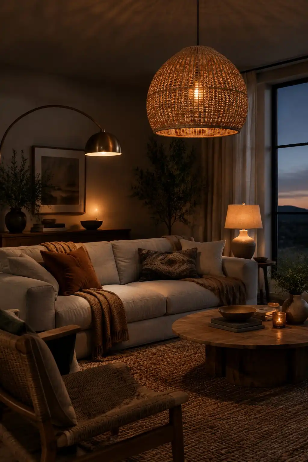 Sculptural Lighting That Sets the Mood