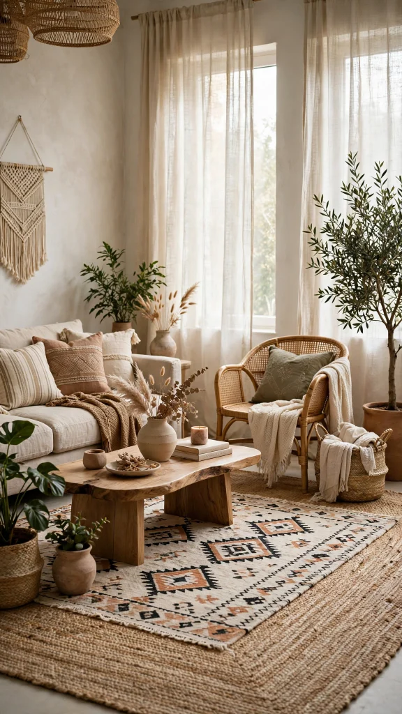 Sustainable Jute Rugs and Curtains