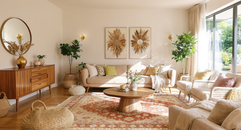 Terracotta Accents That Ground the Space